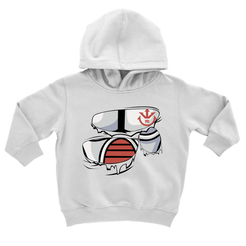 Saiyan Royal Armour [tblue] Toddler Hoodie by rastyrocl | Artistshot