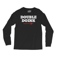 Double Doink White Long Sleeve Shirts | Artistshot