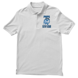 pops is my name fishing is my game Men's Polo Shirt | Artistshot