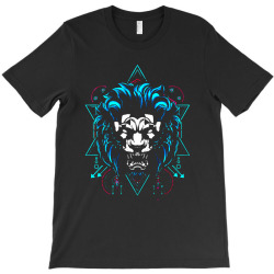 the lion sacred geometry T-Shirt | Artistshot