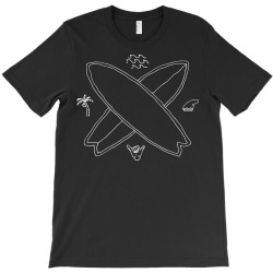 surf vibes (for dark) T-Shirt | Artistshot