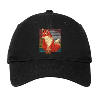 Fox T  Shirt Retro Fox Lover Nature Wildlife Forest Animal Fox T  Shir Adjustable Cap | Artistshot