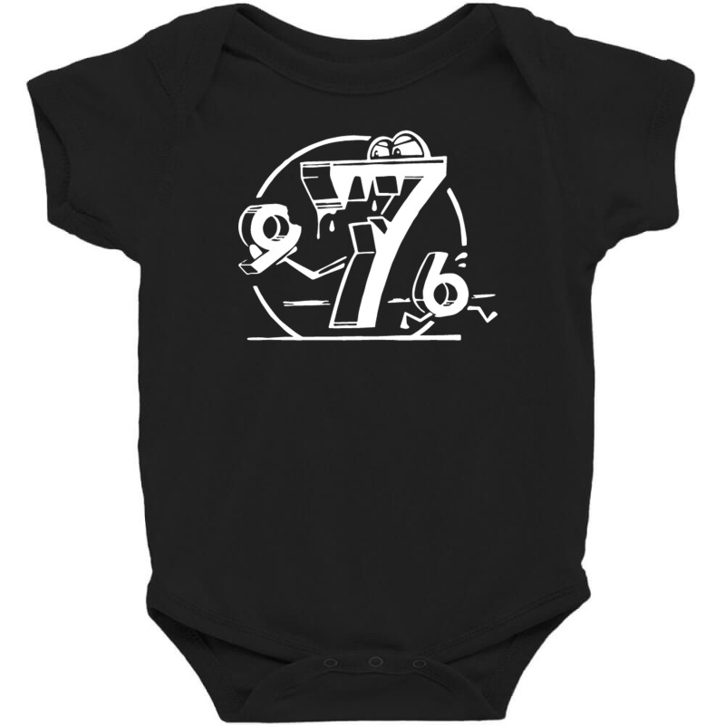 Funny Math Shirt Seven Ate Nine Baby Bodysuit by suryama | Artistshot