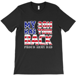 my son has your back for dark T-Shirt | Artistshot