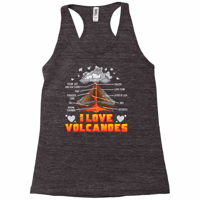 Geology Science Geologist Collector Volcano Funny T Shirt Racerback Tank by ChristineWeber89 | Artistshot