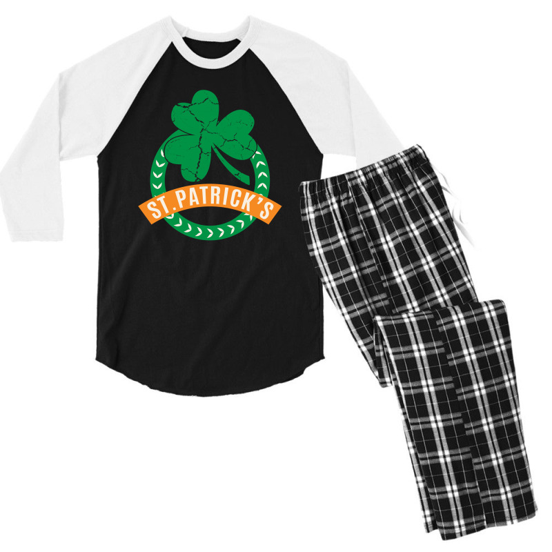 St Patrick Day Men's 3/4 Sleeve Pajama Set | Artistshot
