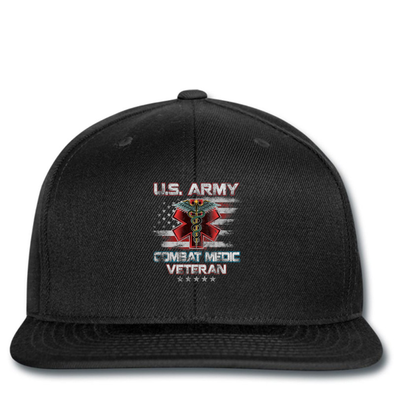 U.s Army Combat Medic Proud Veteran Medical Military Retired 138 Printed hat by pester | Artistshot