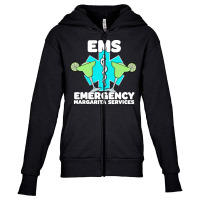 Ems Gift T  Shirt E M S E M T Paramedic Cinco De Mayo Emergency Margar Youth Zipper Hoodie | Artistshot