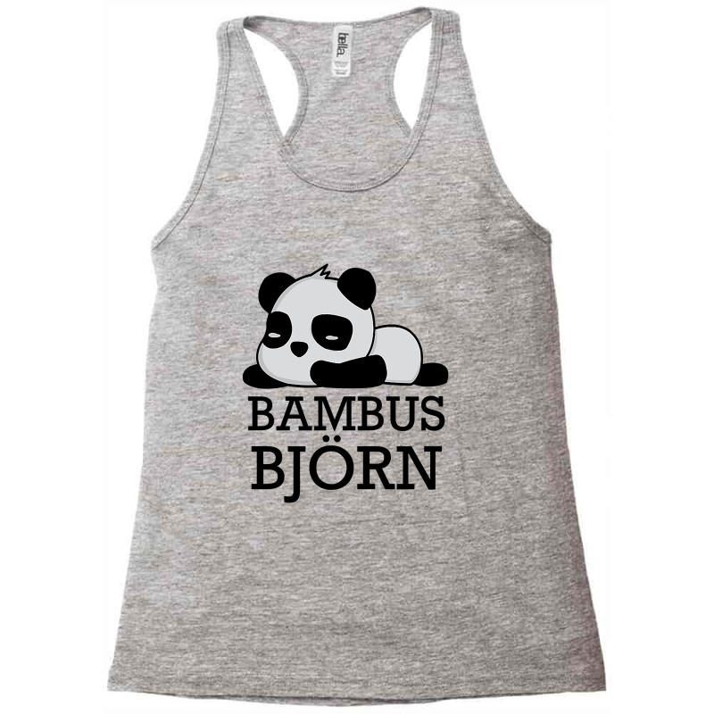 Bambusbjörn Iceland Panda Bear Panda Cute Gift Idea T Shirt Racerback Tank by Jeremy_Hutson | Artistshot