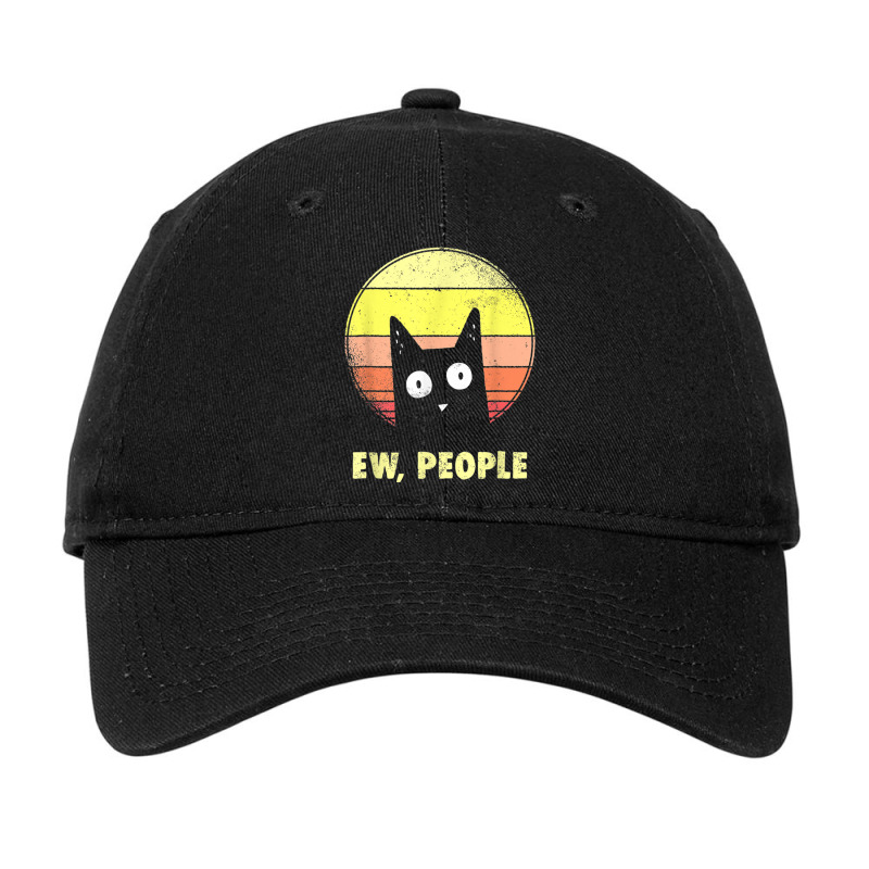 Funny Ew, People Cat Lover Graphic T Shirt Adjustable Cap by RoyalStore | Artistshot