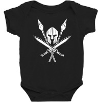 Spartans (white) Baby Bodysuit | Artistshot