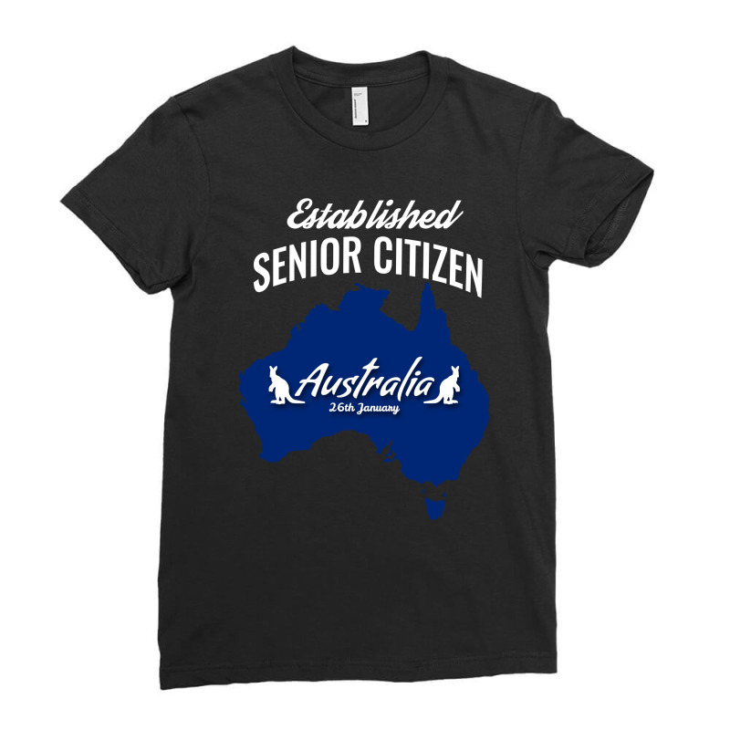 Australia Senior Citizen Independent Shirt Ladies Fitted T-Shirt by cogentprint | Artistshot