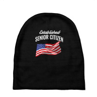 America Establish Senior Citizen Baby Beanies | Artistshot