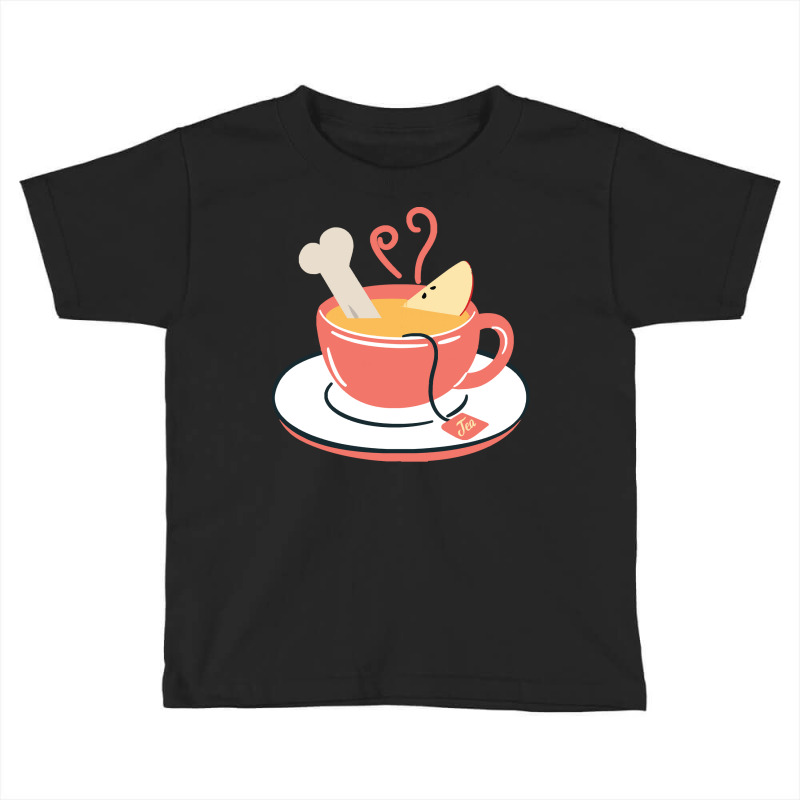 Food Puns Funny T  Shirt Bone Apple Tea Bon Appetit T  Shirt Toddler T-shirt by fframi817 | Artistshot