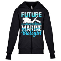 Future Marine Biologist Ocean Life Biology Student T Shirt Youth Zipper Hoodie | Artistshot