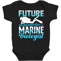 Future Marine Biologist Ocean Life Biology Student T Shirt Baby Bodysuit | Artistshot