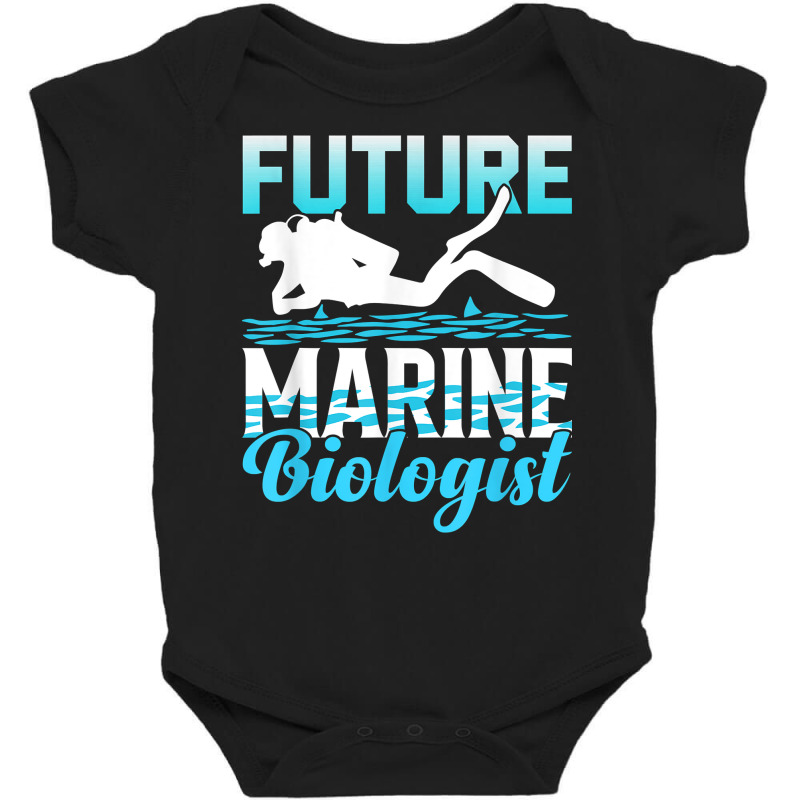 Future Marine Biologist Ocean Life Biology Student T Shirt Baby Bodysuit | Artistshot