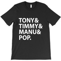 Tony Timmy Manu Pop For Dark T-shirt | Artistshot