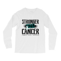 Stronger Than Cancer Long Sleeve Shirts | Artistshot