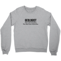 Geologist The Other Kind Of Rock Star Black Crewneck Sweatshirt | Artistshot