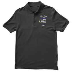 i love someone with gastric cancer to the moon and back to infinity be Men's Polo Shirt | Artistshot