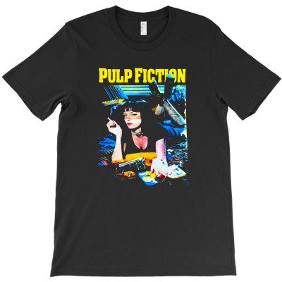 Pulp Fiction Movies T-shirt Designed By Siti