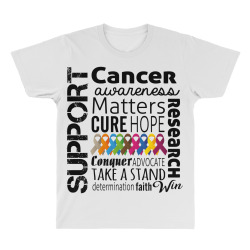 support cancer awareness All Over Men's T-shirt | Artistshot