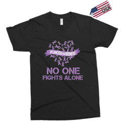 no one fights alone Exclusive T-shirt | Artistshot