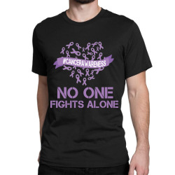no one fights alone Classic T-shirt | Artistshot