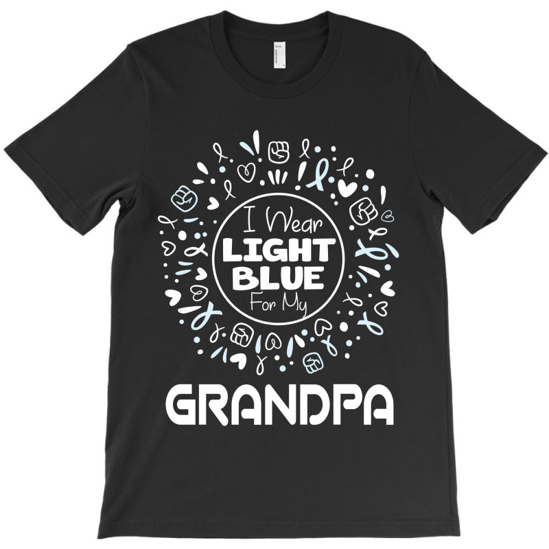 I Wear Light Blue  Fot My Grandpa 1 T-shirt | Artistshot