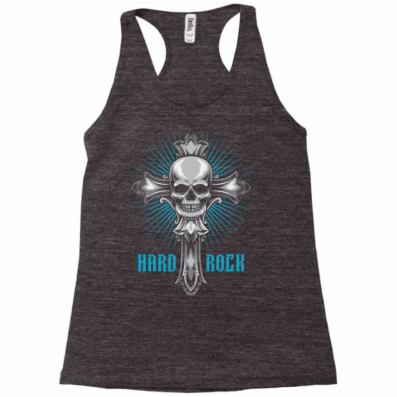 Hard Rock Skull Cross Racerback Tank | Artistshot