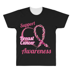 support breast cancer awareness All Over Men's T-shirt | Artistshot