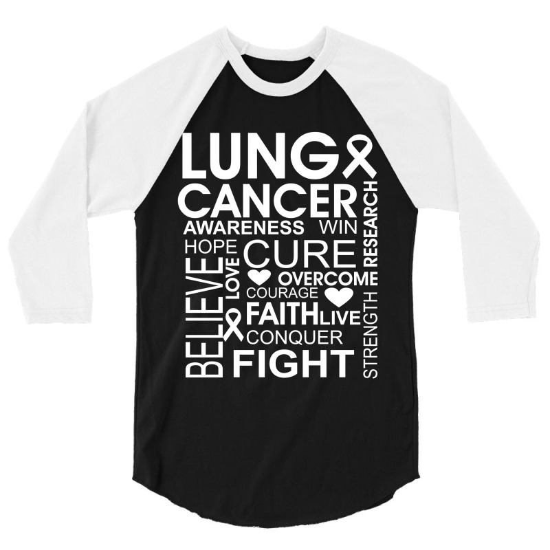 Lung And Cancer 3/4 Sleeve Shirt | Artistshot