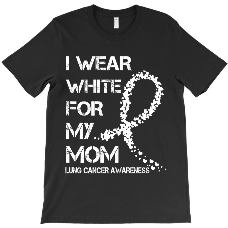 I Wear White For My Mom T-shirt | Artistshot