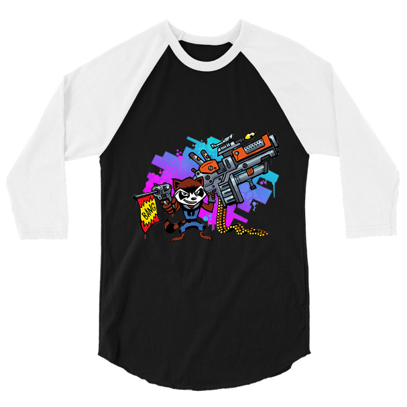 Rocket Blaster 3/4 Sleeve Shirt by nyungshop | Artistshot