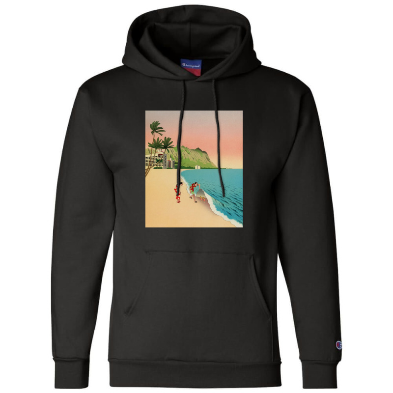 Guy Billout Champion Hoodie by kariannemarvin | Artistshot