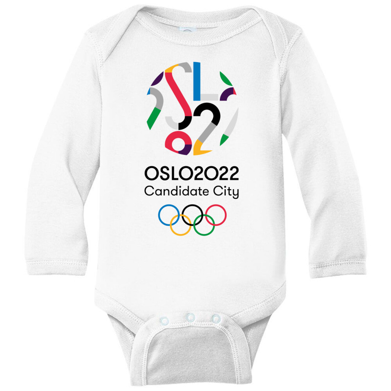 Oslo 2022 Candidate City 2022 Olympics Long Sleeve Baby Bodysuit | Artistshot