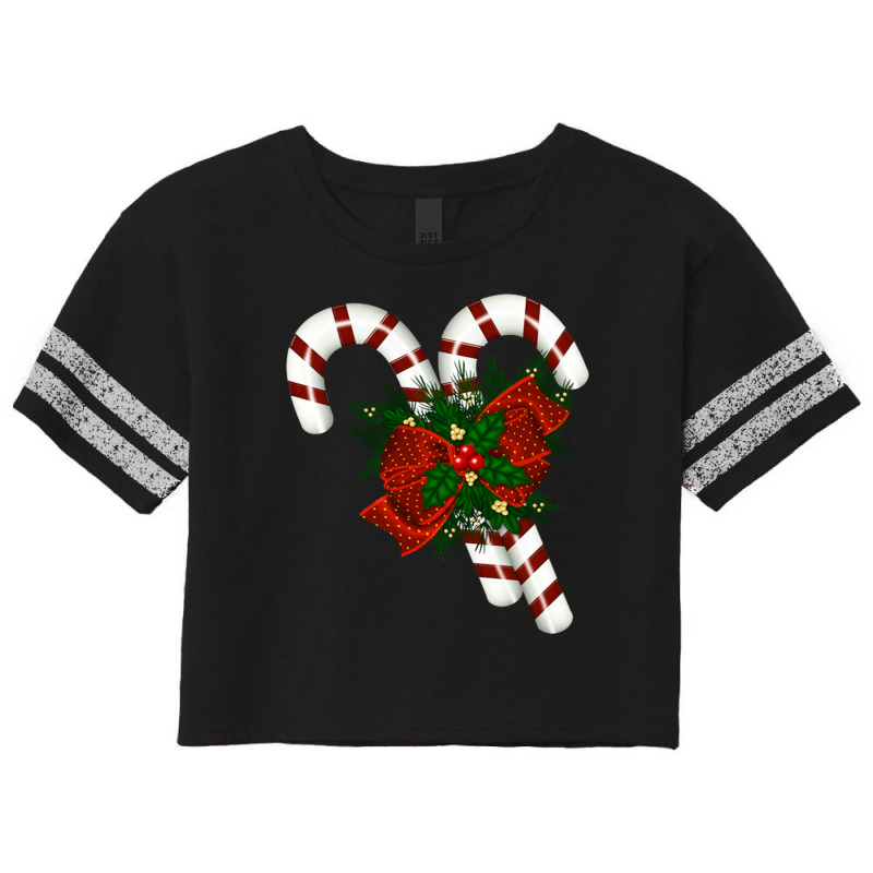 Christmas Decoration Scorecard Crop Tee by Imaher729 | Artistshot