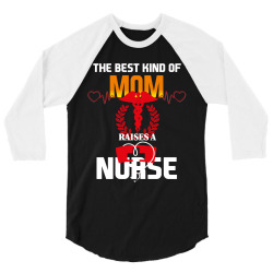 best mom nurse 3/4 Sleeve Shirt | Artistshot