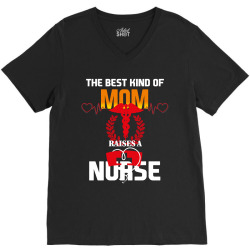 best mom nurse V-Neck Tee | Artistshot