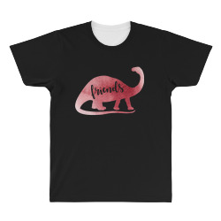 friends dinosaur All Over Men's T-shirt | Artistshot