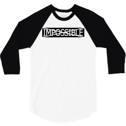 impossible 3/4 Sleeve Shirt | Artistshot