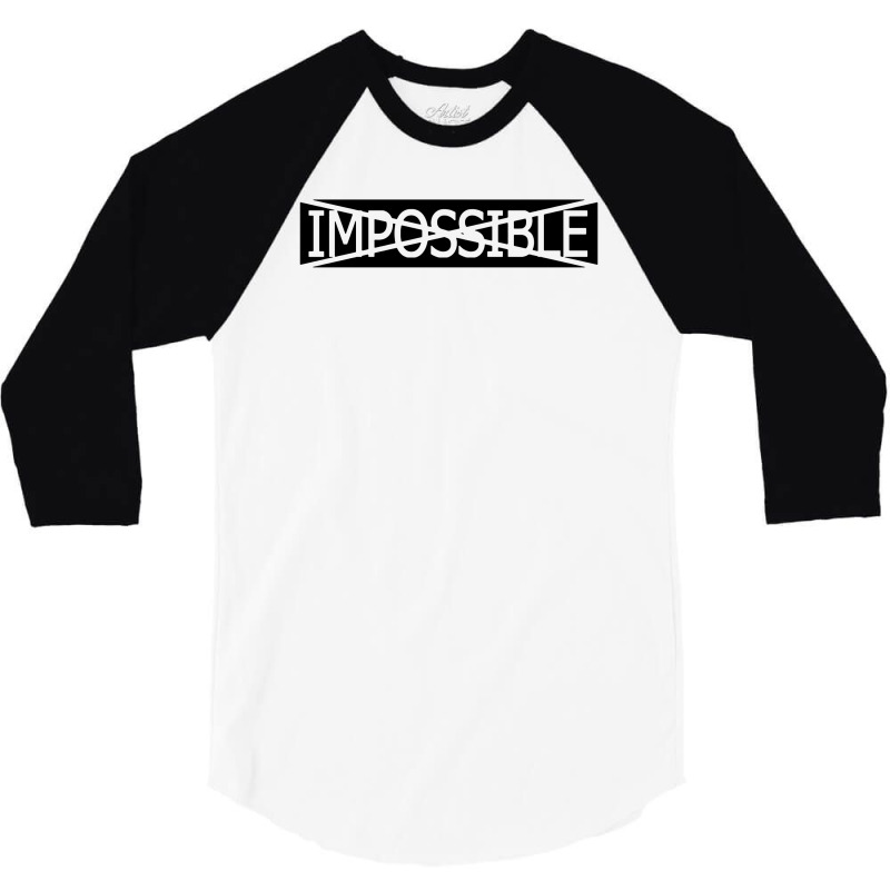 Impossible 3/4 Sleeve Shirt | Artistshot