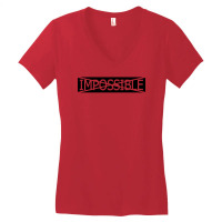 Impossible Women's V-neck T-shirt | Artistshot