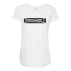 impossible Maternity Scoop Neck T-shirt | Artistshot
