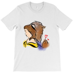beauty and the beast T-Shirt | Artistshot