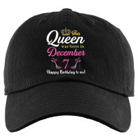 This Queen Was Born On December 7 Birthday High Heels T Shirt Kids Cap | Artistshot