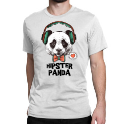 hipster panda Classic T-shirt | Artistshot