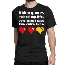 Video Games Ruined Classic T-shirt | Artistshot