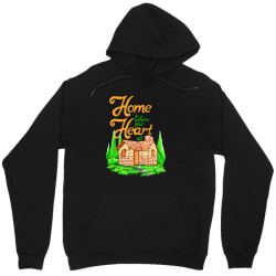 home is where your heart at Unisex Hoodie | Artistshot